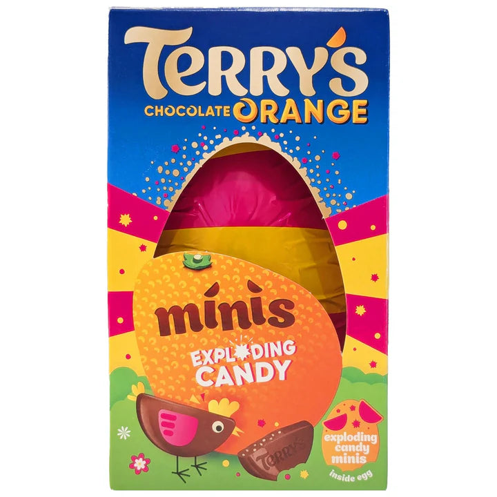 Terry's Chocolate Orange Egg Minis Exploding Candy (91g)