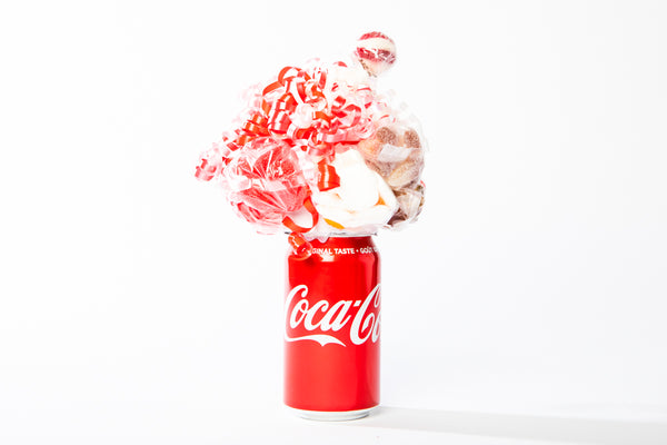 Coca Cola Can Bouquet - Regular Stock - Candy Bouquet of St. Albert