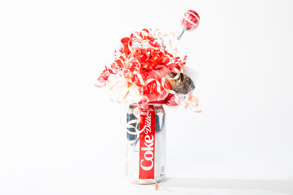 Diet Coke Bouquet - Regular Stock - Candy Bouquet of St. Albert