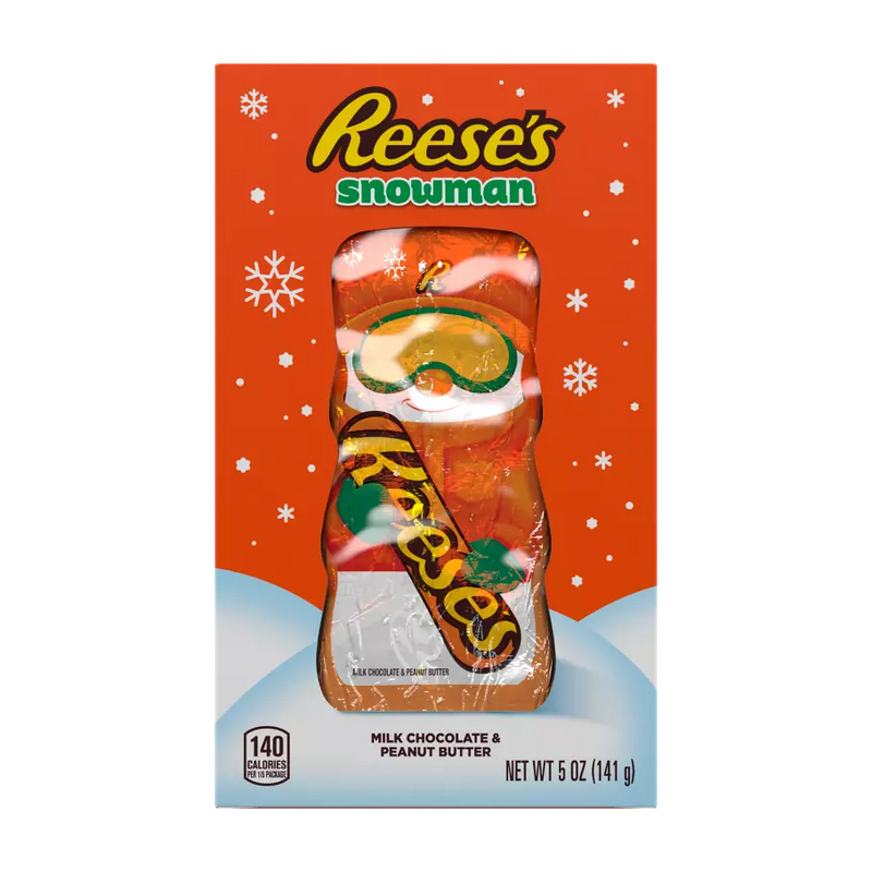 Reese's Peanut Butter & Milk Chocolate Snowman (141g)
