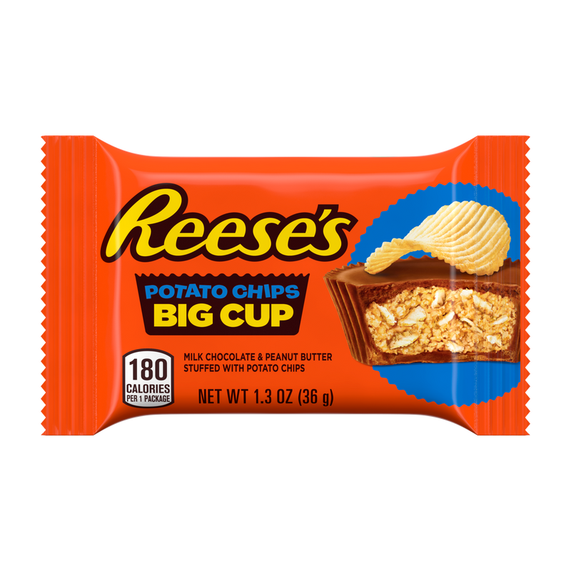 Reese's Big Cup w/ Potato Chips - Standard Size (36g) - Candy Bouquet of St. Albert
