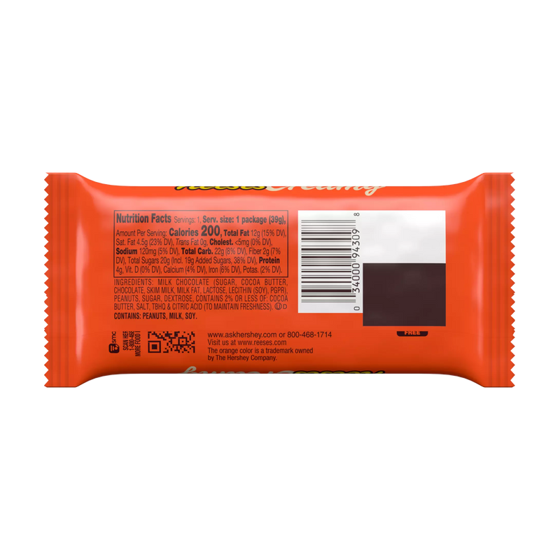 Reese's Creamy Peanut Butter Cup (39g) - Candy Bouquet of St. Albert