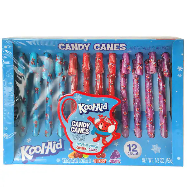 Kool-Aid Candy Canes 12pk