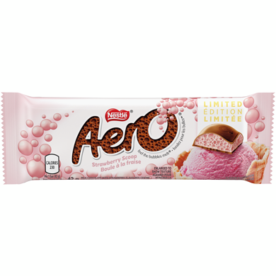 Nestlé® Aero - Strawberry Scoop Limited Edition (42g) - Candy Bouquet of St. Albert