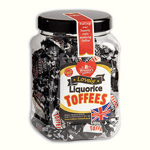 Walker's Nonsuch Licorice Toffees Jar (450g) - Candy Bouquet of St. Albert