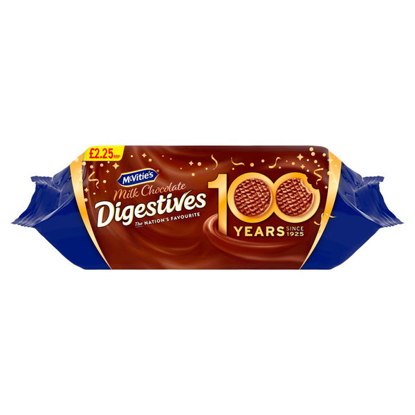McVities Digestives - Milk Chocolate 100yr edition (266g)