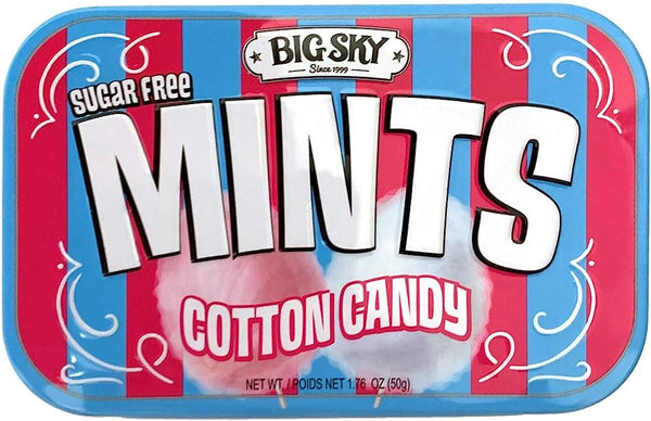 Big Sky Cotton Candy Mints - Sugar-Free (50g) - Candy Bouquet of St. Albert