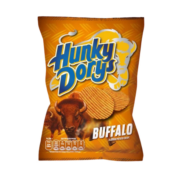 Hunky Dory Crinkle Cut Buffalo Crisps (37g) - Candy Bouquet of St. Albert