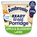Ambrosia Ready to Eat Porridge Apple & Blueberry (210g)