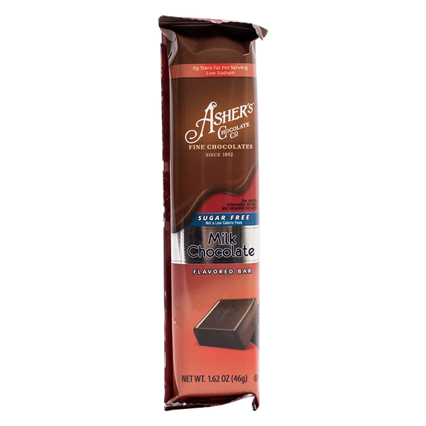 Asher's Milk Chocolate Sugar Free (46g)