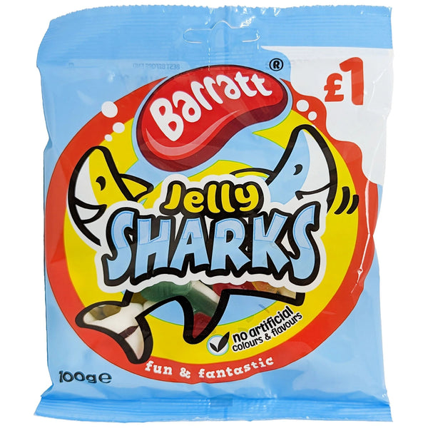 Barratt Jelly Sharks (100g)