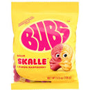 Bubs Sour Lemon Raspberry Skulls (156g)