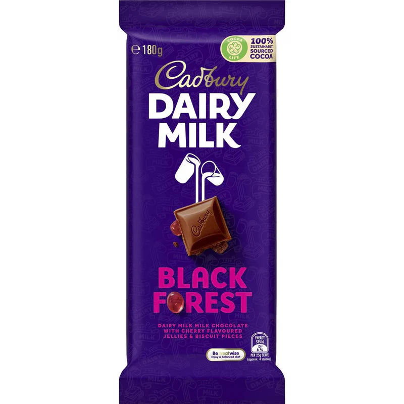 Cadbury® Dairy Milk Black Forest (180g)