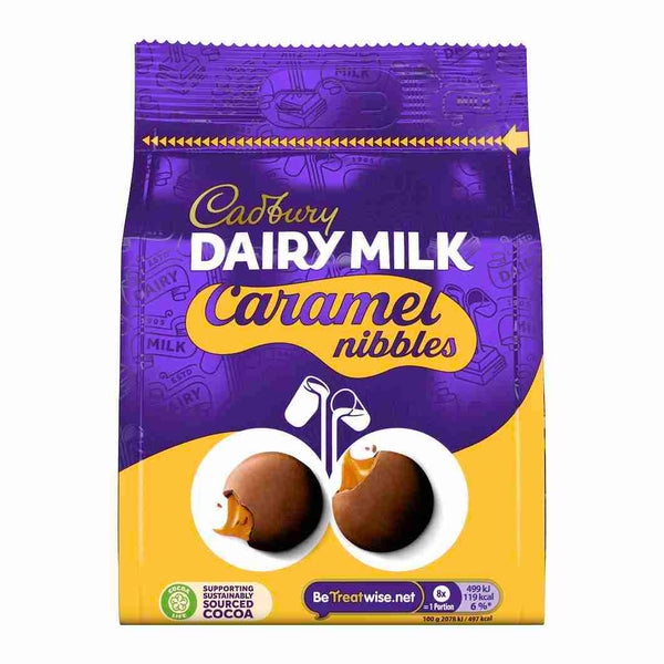 Cadbury® Dairy Milk Caramel Nibbles (85g)