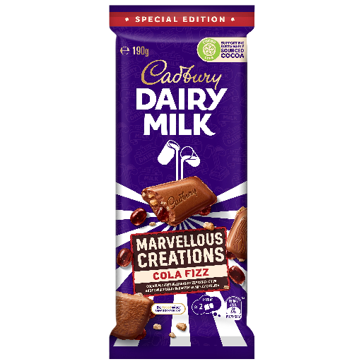 Cadbury® Dairy Milk Marvellous Creations Cola Fizz (190g)