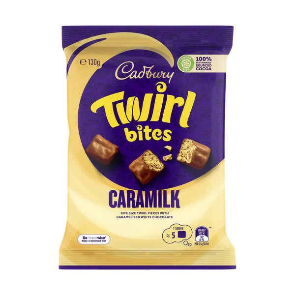 Cadbury® Twirl Bites Caramilk (130g)