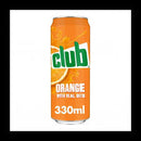 Club - Orange Soft Drink (330mL)