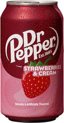 Dr Pepper - Strawberries & Cream (355ml)