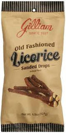 Gilliam Old Fashioned Licorice Sanded Drops (127g)