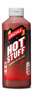 Crucials Sauce - Hot Stuff Hot Chilli (500ml) BBD 06/2024