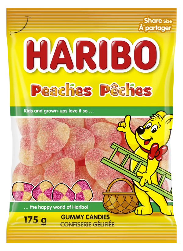 Haribo Peaches Share Size (175g)