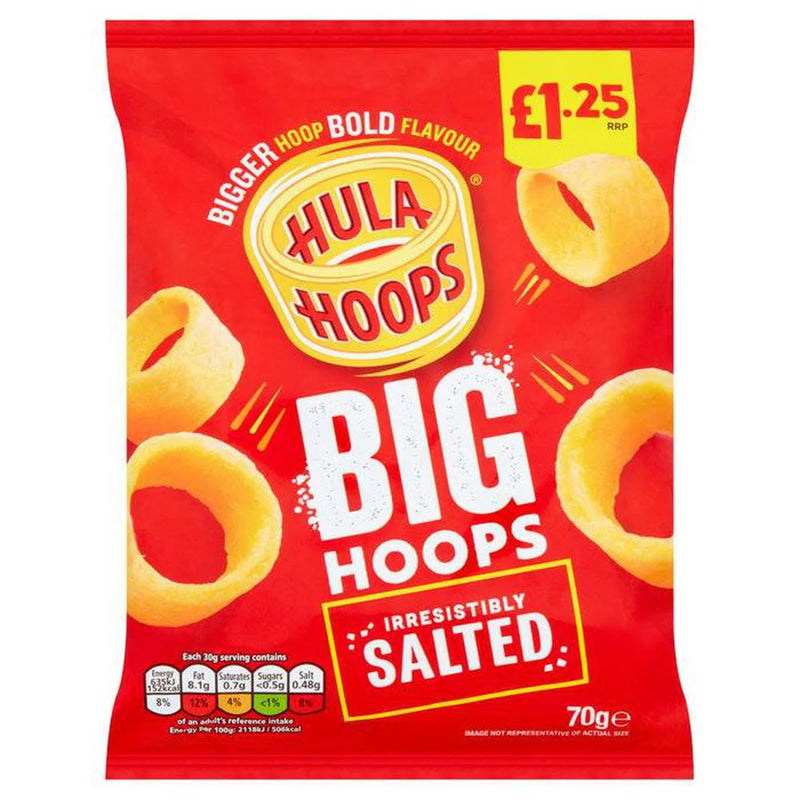 Hula Hoops Big Hoops - Original Salted (70g)