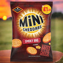 Jacobs Mini Cheddars - Smoky BBQ (90g)