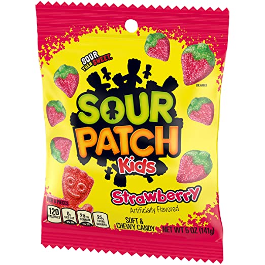 Sour Patch Kids Strawberry - Share Bag (141g)