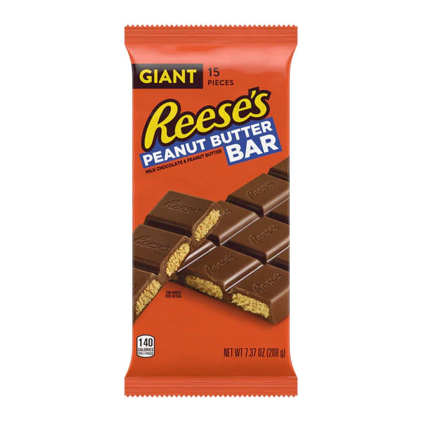 Reese's Giant Milk Chocolate and Peanut Butter Bar (208g) - Candy Bouquet of St. Albert