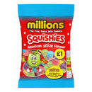 Millions Squishies American Sour Bag (100g)