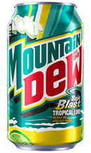 Mountain Dew - Baja Blast Tropical Lime (355ml)