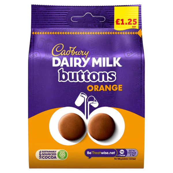 Cadbury® Dairy Milk Orange Buttons (85g)