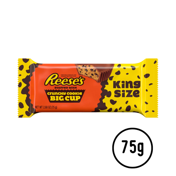 Reese's Crunchy Cookie Big Cup - King-Size (75g) - Candy Bouquet of St. Albert