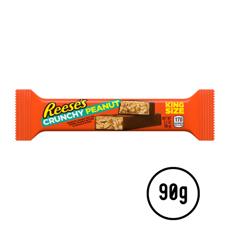 Reese's Crunchy Peanut - King Size (90g) - Candy Bouquet of St. Albert
