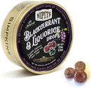 Simpkins Travel Sweets - Blackcurrant & Licorice Nipit Drops (175g)