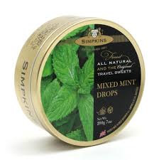 Simpkins Travel Sweets - Mixed Mint Drops (200g)