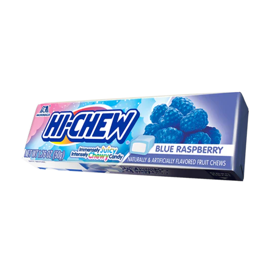 Hi-Chew Fruit Chews - Blue Raspberry (50g)