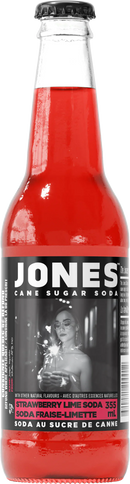 Jones Cane Sugar Strawberry Lime
