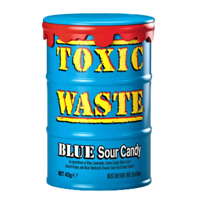 Toxic Waste Blue Sour Candy (42g)