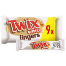 Twix White Fingers - White Multipack (9x20g)