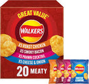 Walkers Multipack Box - Meaty (20x25g)