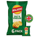 Walkers Salt & Vinegar (6-pack)
