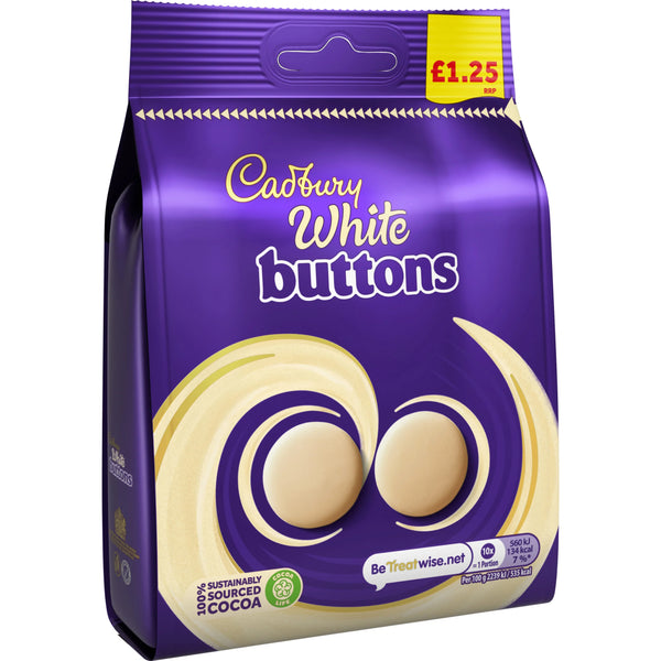 Cadbury® White Buttons (85g)