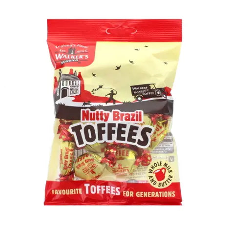 Walker's Nonsuch Brazil Nut Toffees Bag (150g) - Candy Bouquet of St. Albert
