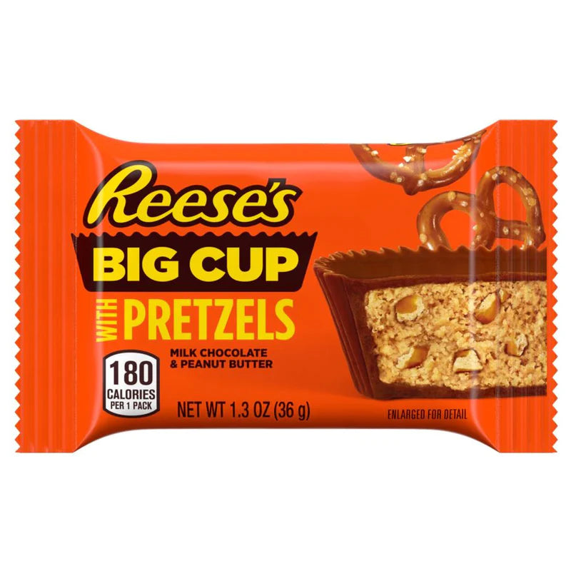 Reese's Big Cup w/Pretzels - Standard Size (36g) - Candy Bouquet of St. Albert