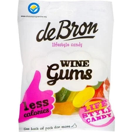 deBron Wine Gums Sugar Free (100g)