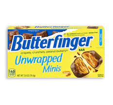 Nestlé® Butterfinger Unwrapped Minis - Theatre Box (79.3g)