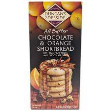 Duncan's of Deeside All Butter Chocolate and Orange Shortbread (200g)