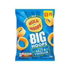 Hula Hoops Big Hoops - Salt and Vinegar (70g)