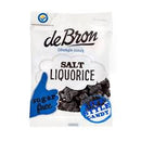 deBron Salt Liquorice Sugar Free Dairy Free (100g)